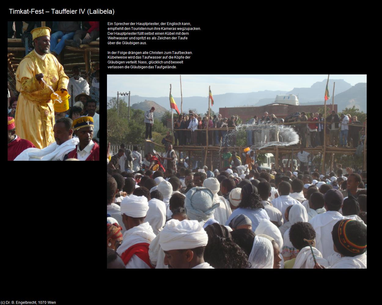 Tauffeier IV (Timkat-Fest) in Äthiopien