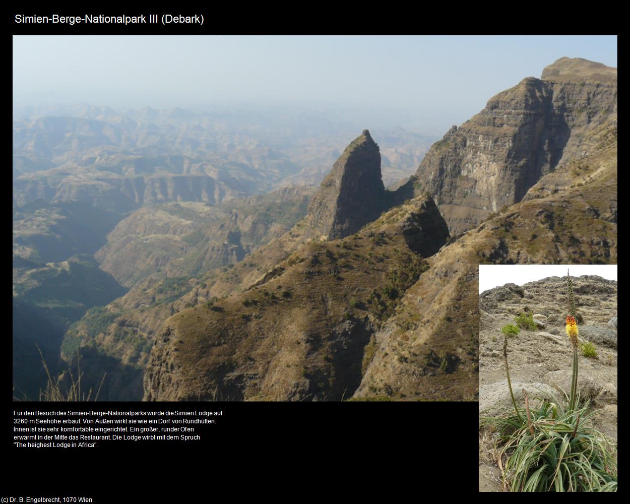 Simien-Berge-Nationalpark III (Debark) in Äthiopien