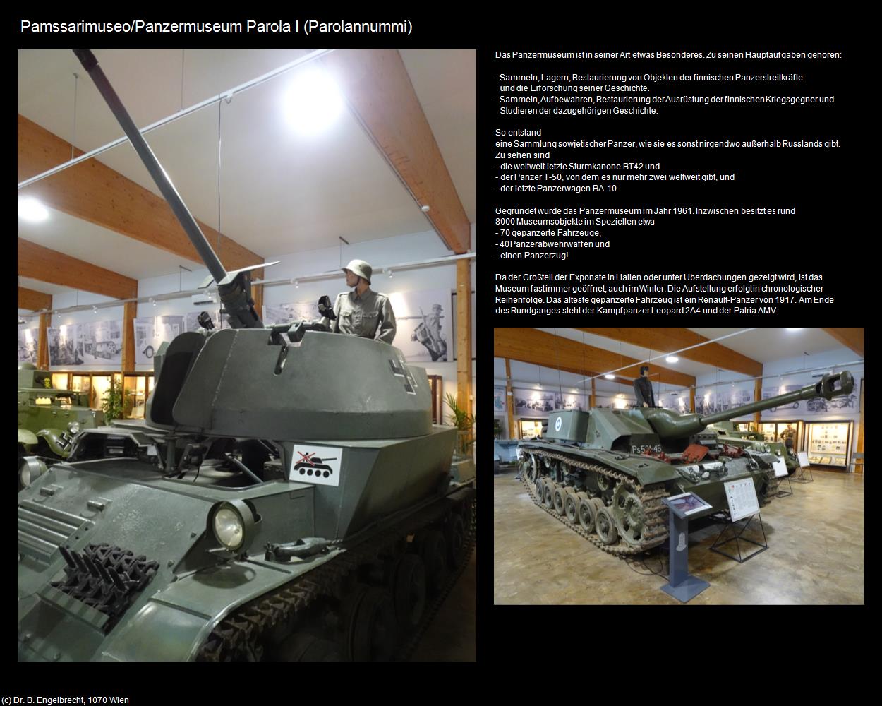 Panzermuseum Parola I  (Parolannummi) in Kulturatlas-FINNLAND