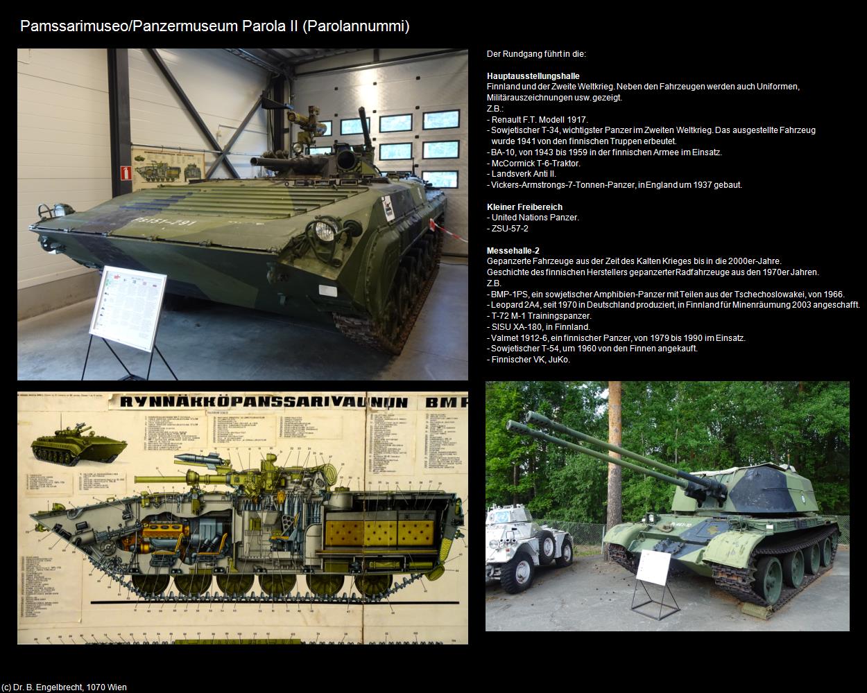 Panzermuseum Parola II (Parolannummi) in Kulturatlas-FINNLAND