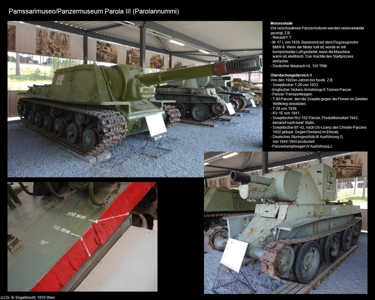 Panzermuseum Parola III (Parolannummi) in Kulturatlas-FINNLAND