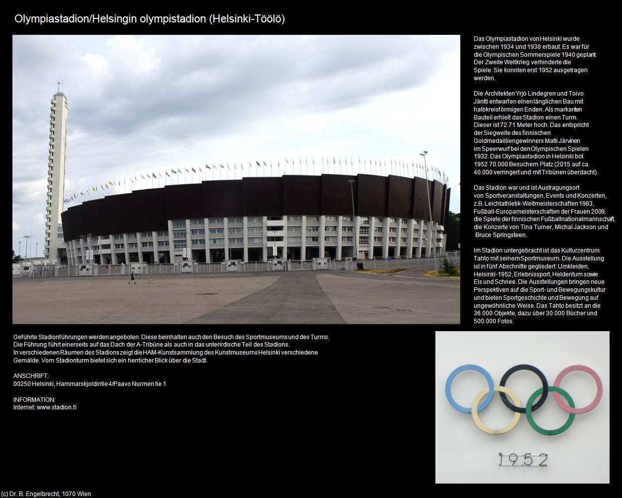 Olympiastadion (Helsinki) in Kulturatlas-FINNLAND