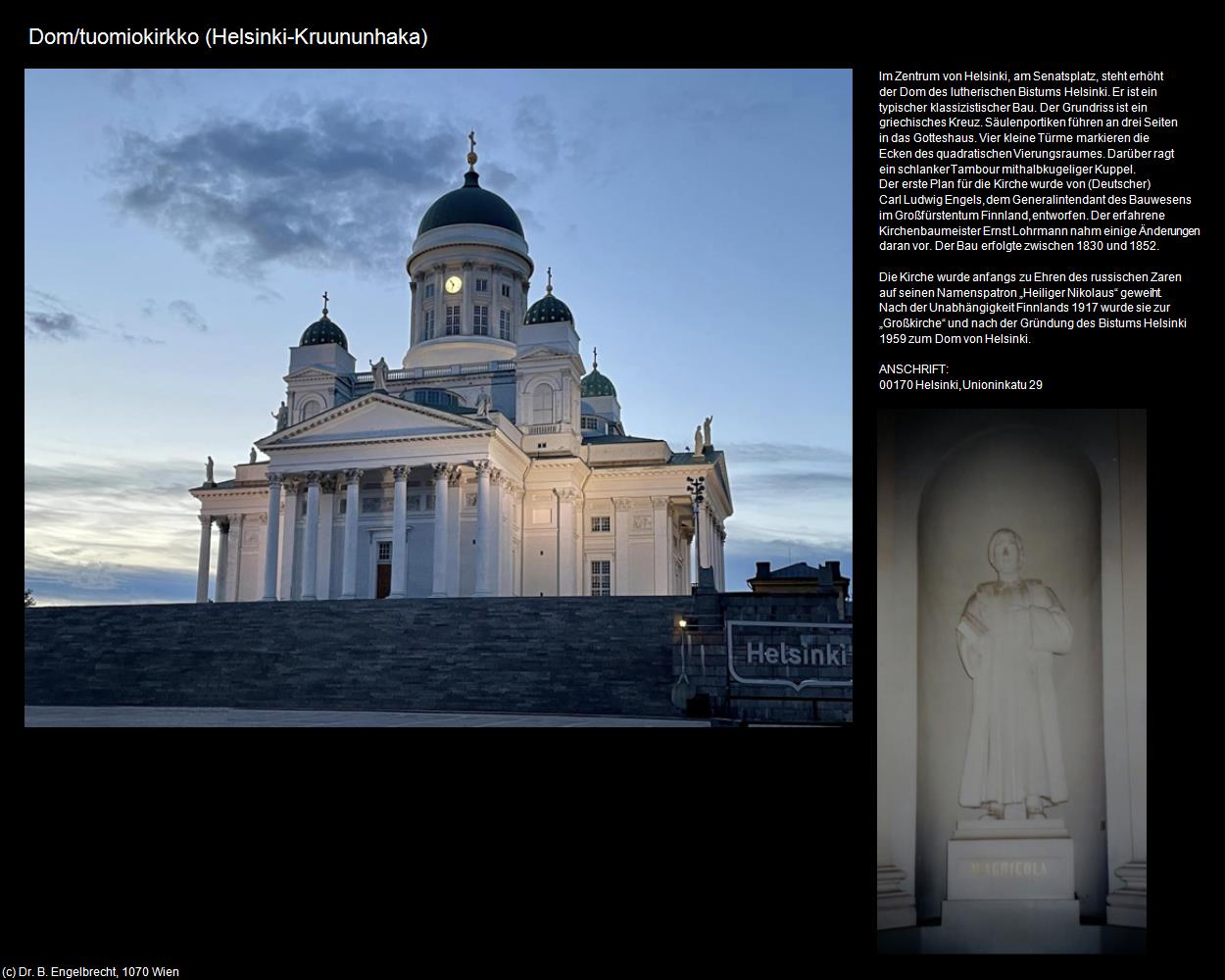 Dom (Helsinki) in Kulturatlas-FINNLAND