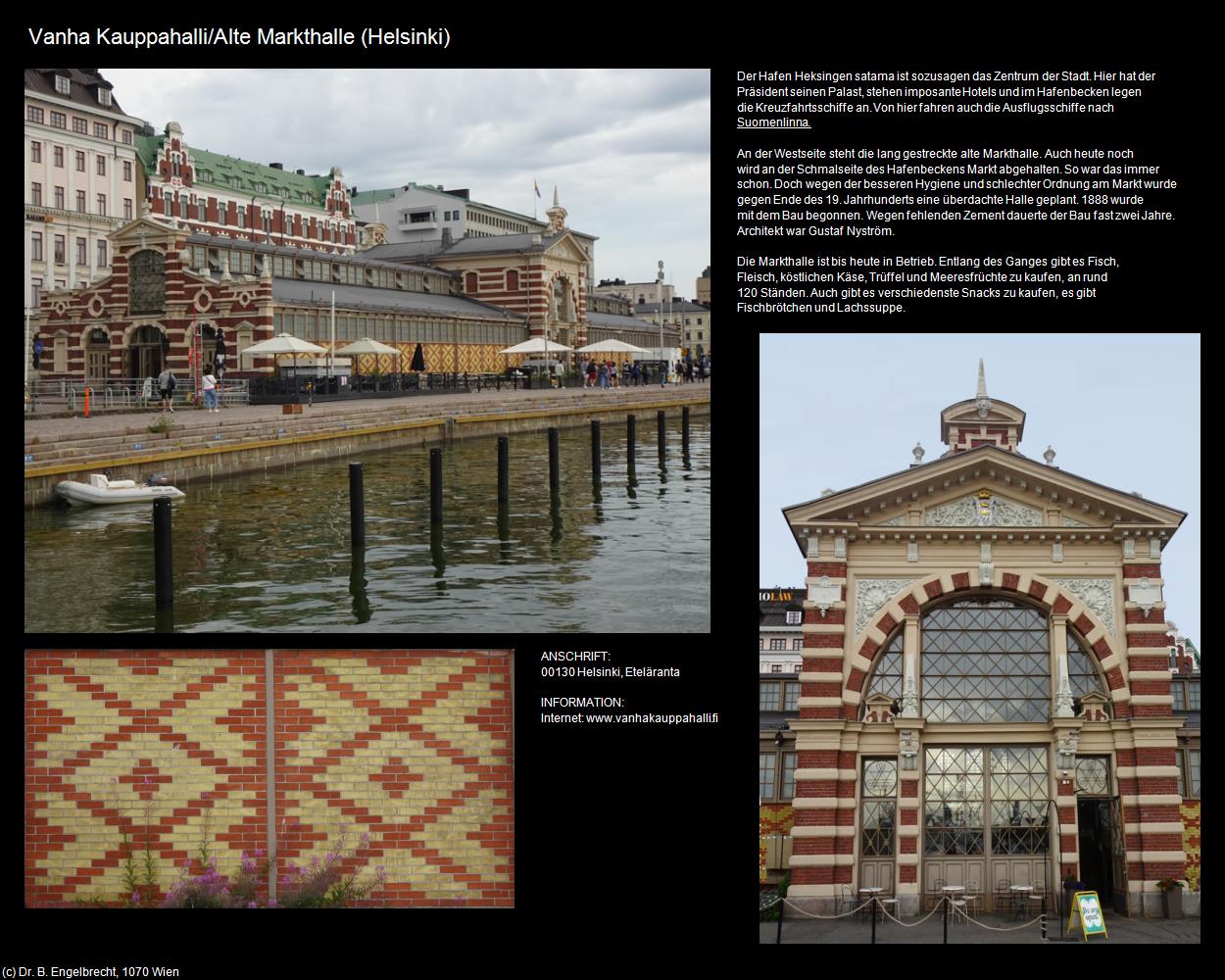 Alte Markthalle (Helsinki) in Kulturatlas-FINNLAND(c)B.Engelbrecht