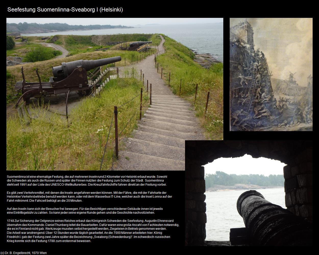 Seefestung Suomenlinna-Sveaborg I (Helsinki) in Kulturatlas-FINNLAND