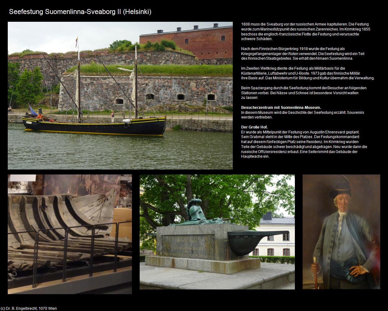 Seefestung Suomenlinna-Sveaborg II (Helsinki) in Kulturatlas-FINNLAND