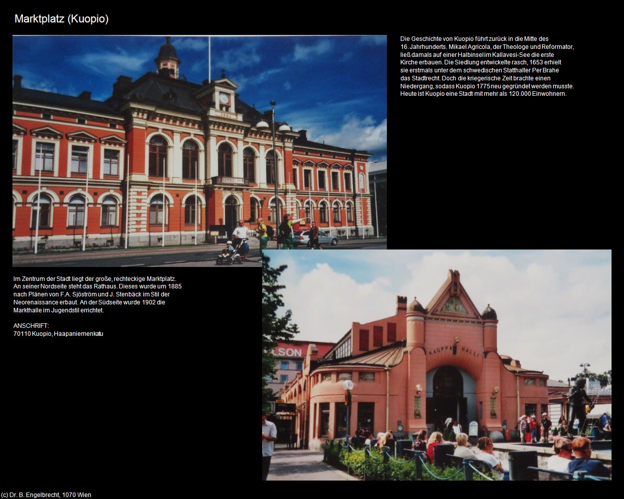 Marktplatz (Kuopio) in Kulturatlas-FINNLAND