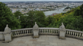 Aussichtspunkt Monument Jeanne d'Arc (Bonsecours bei Rouen (FR-NOR))