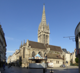 Eglise Saint-Sauveur und Ancien palais de justice (Caen (FR-NOR))