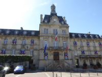 Altstadt mit Hotel de Ville (Coutances (FR-NOR))