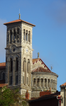 Pont de la Ville und Collegiale Notre-Dame (Clisson (FR-PDL))