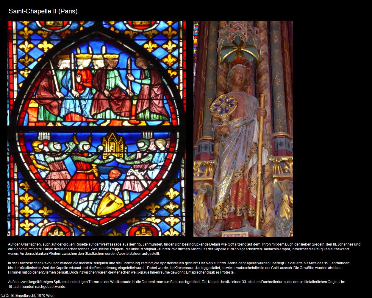 Saint-Chapelle II  (Paris (FR-IDF)) in Kulturatlas-FRANKREICH