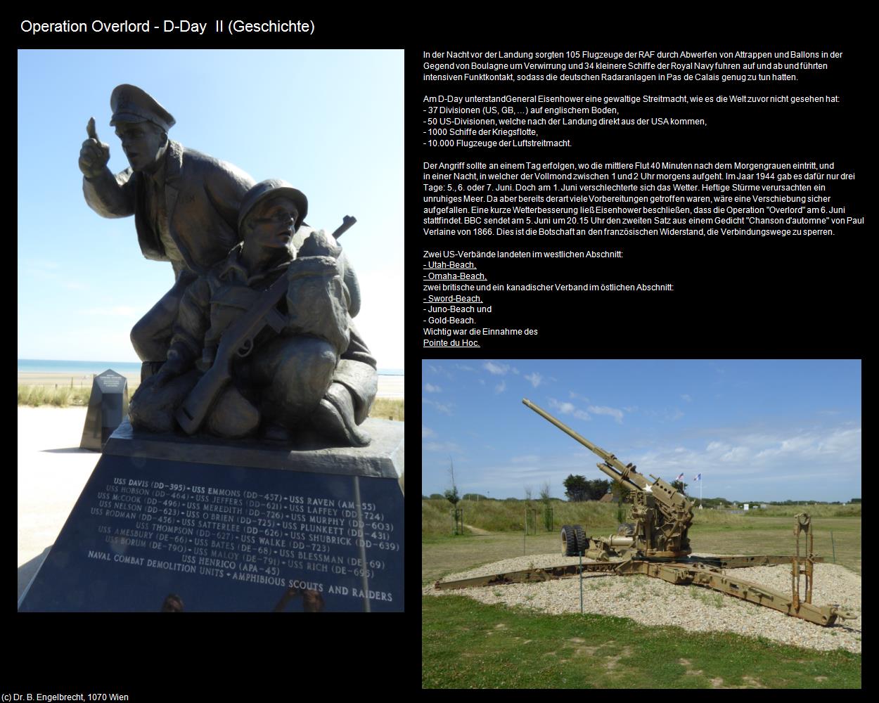 Operation Overlord - D-Day Invasion II (Sainte-Marie-du-Mont (FR-NOR)) in Kulturatlas-FRANKREICH(c)B.Engelbrecht