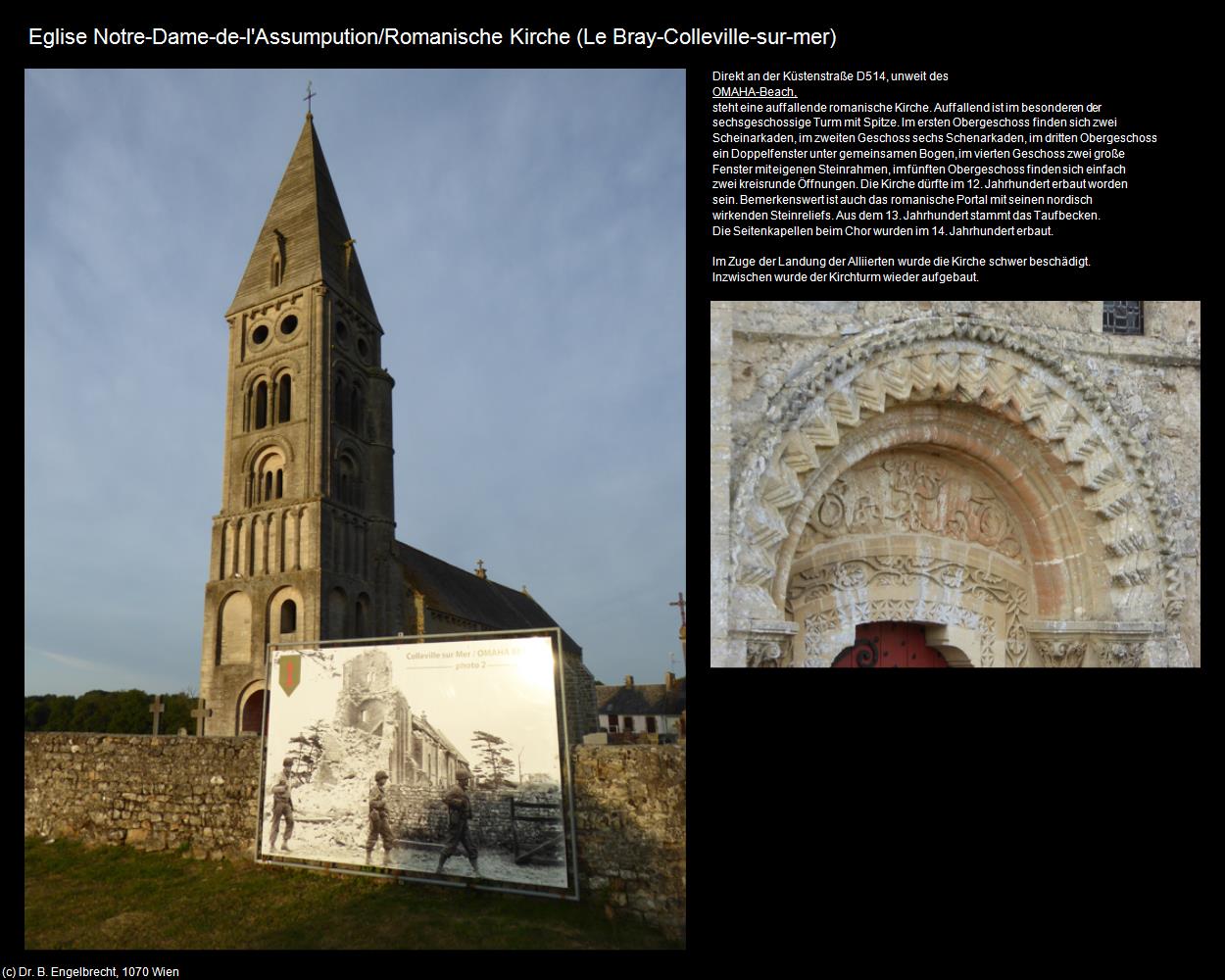 Eglise Notre-Dame-de-l'Assumpution (Le Bray (FR-NOR)) in Kulturatlas-FRANKREICH(c)B.Engelbrecht