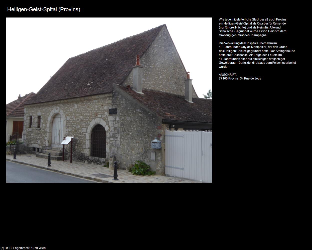 Heiligen-Geist-Spital (Provins (FR-IDF)) in Kulturatlas-FRANKREICH