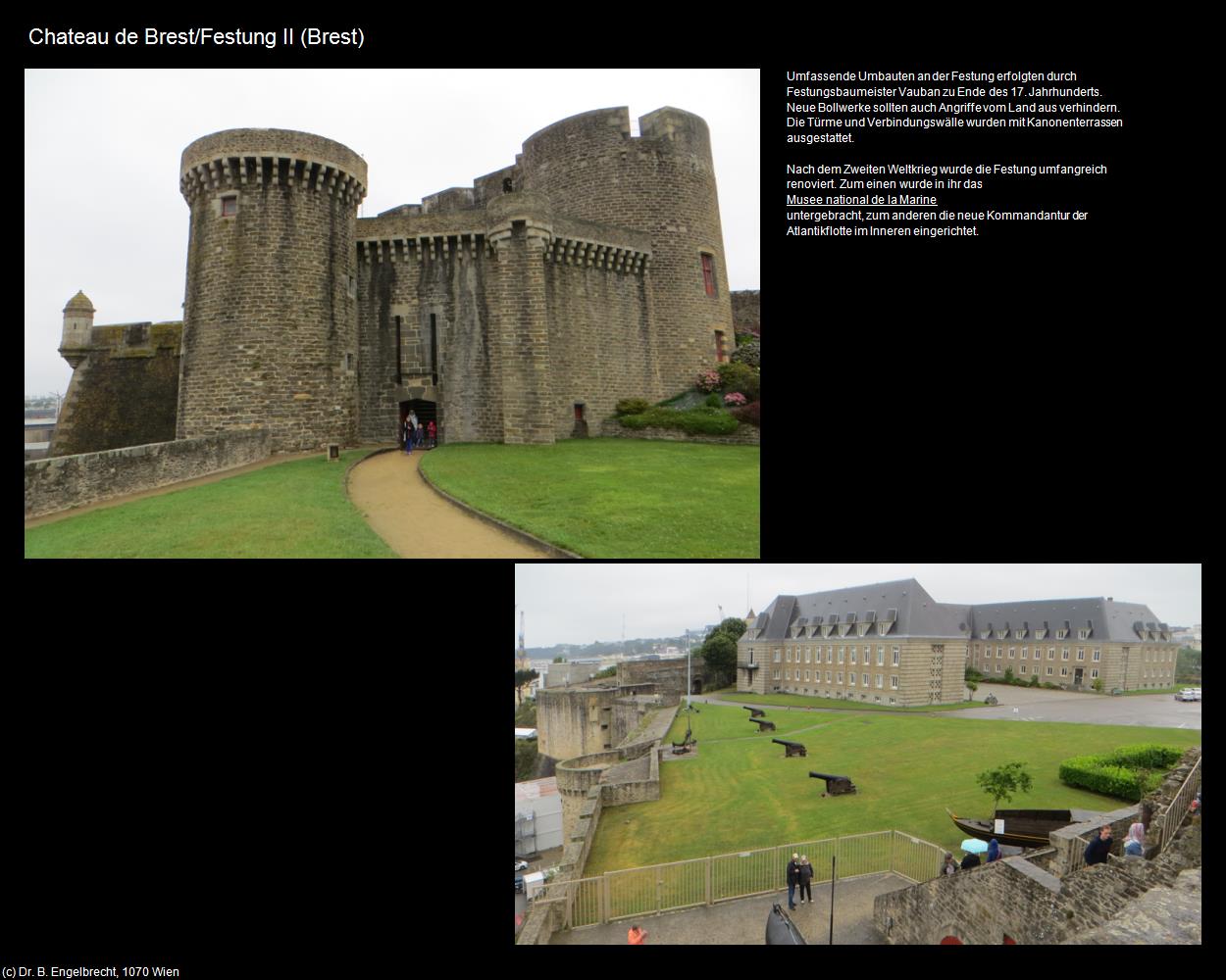 Chateau de Brest/Festung II (Brest (FR-BRE)) in Kulturatlas-FRANKREICH(c)B.Engelbrecht