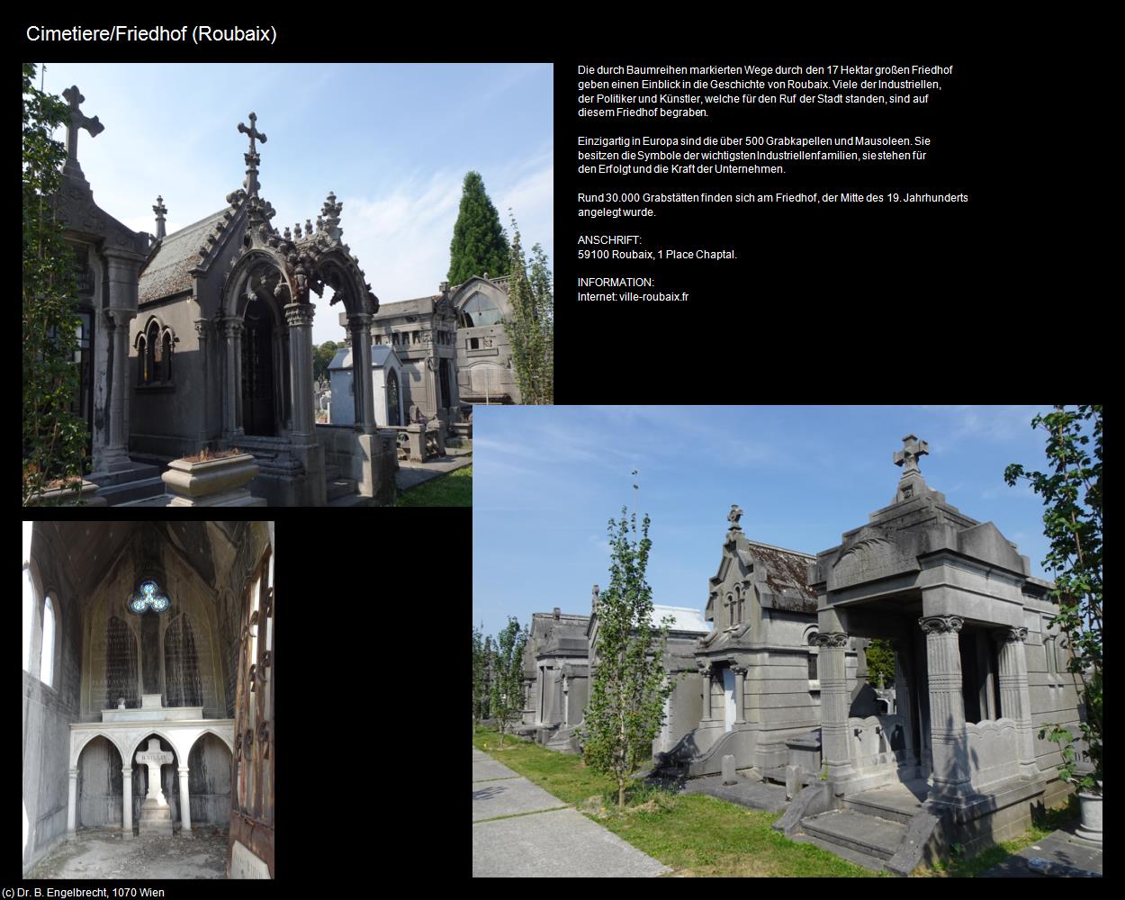 Cimetiere/Friedhof (Roubaix (FR-HDF)) in Kulturatlas-FRANKREICH