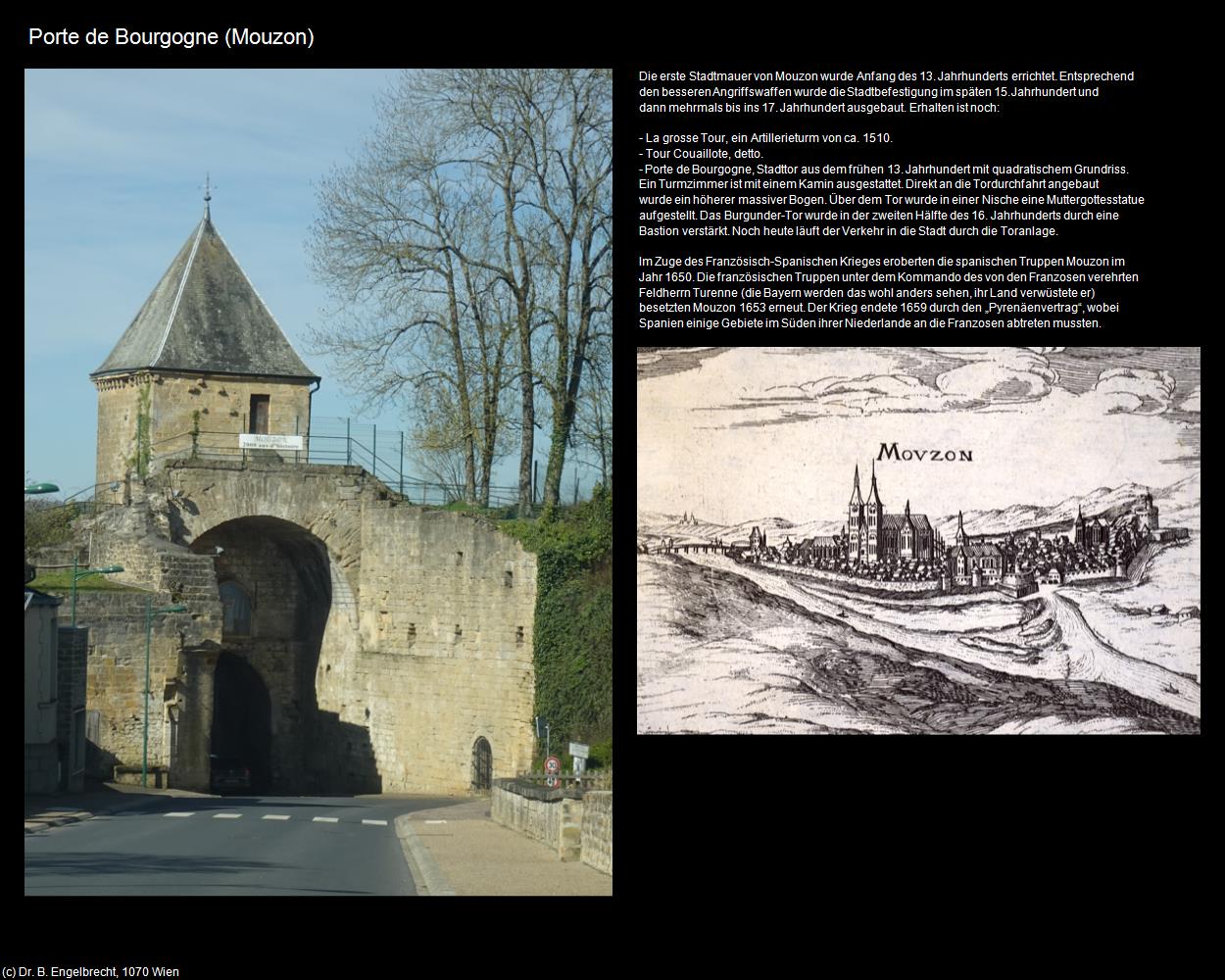 Porte de Bourgogne (Mouzon (FR-GES)) in Kulturatlas-FRANKREICH