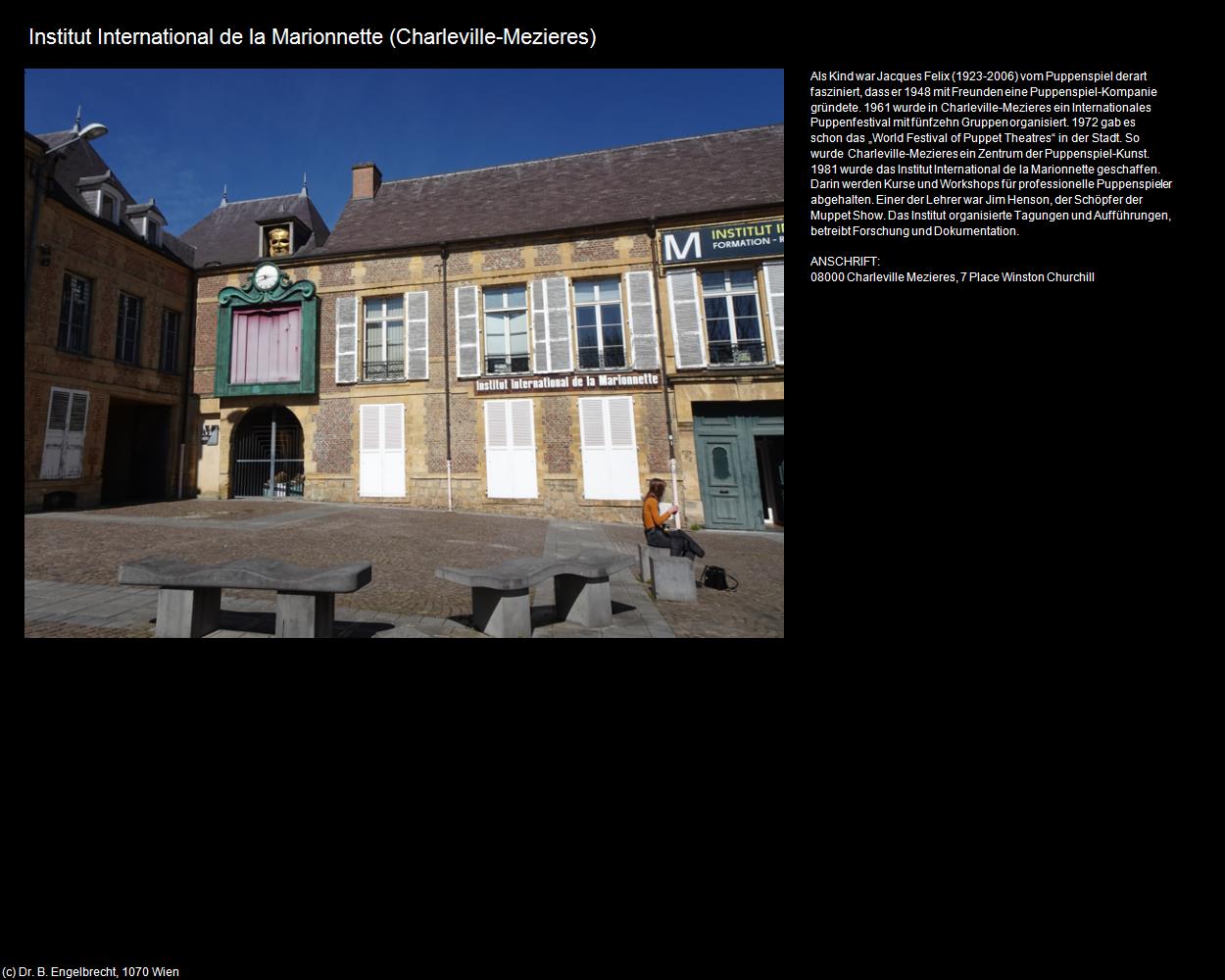 Institut International de la Marionnette (Charleville-Mezieres (FR-GES)) in Kulturatlas-FRANKREICH