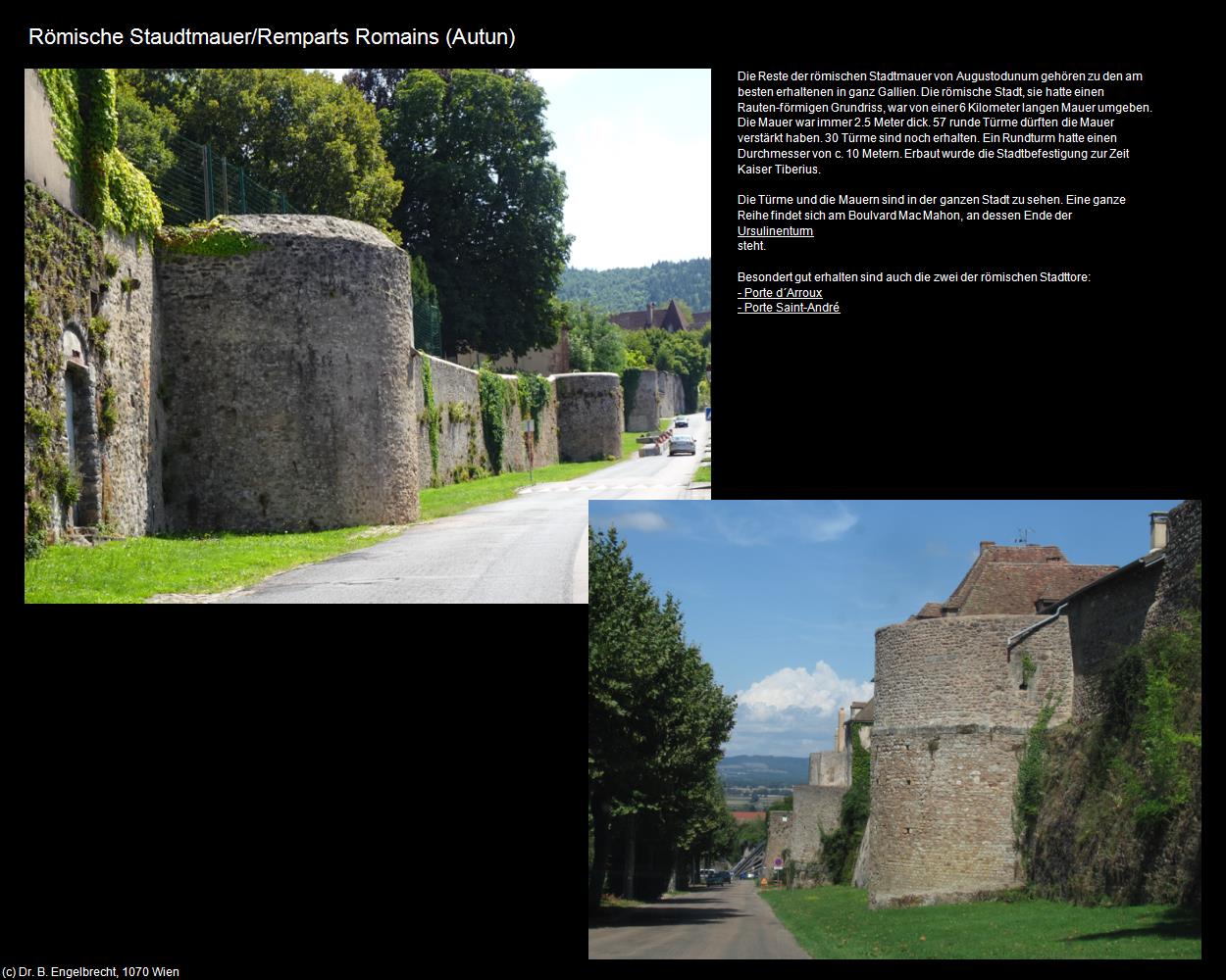 Remparts Romains (Autun (FR-BFC)) in Kulturatlas-FRANKREICH(c)B.Engelbrecht