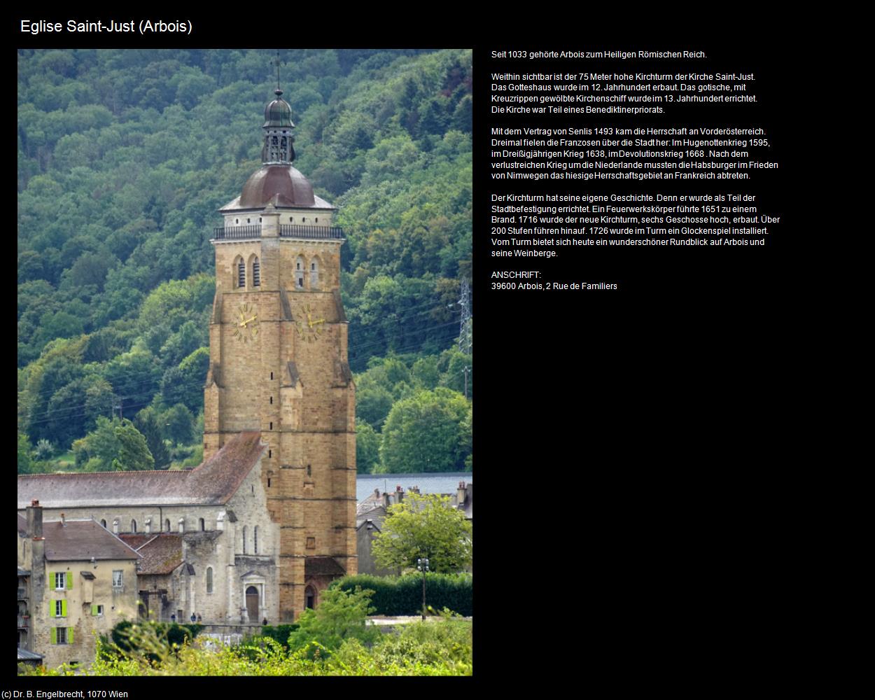 Eglise Saint-Just (Arbois (FR-BFC)) in Kulturatlas-FRANKREICH
