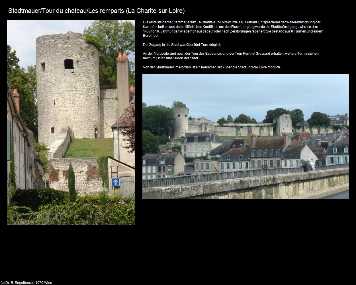 Stadtmauer (La Charite-sur-Loire (FR-BFC)) in Kulturatlas-FRANKREICH