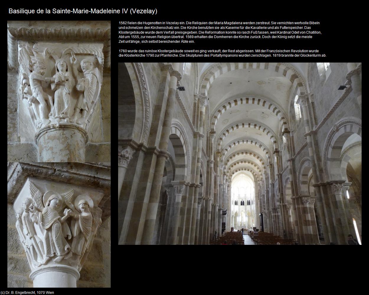Basilique de la Sainte-Marie-Madeleine IV (Vezelay (FR-BFC)) in Kulturatlas-FRANKREICH