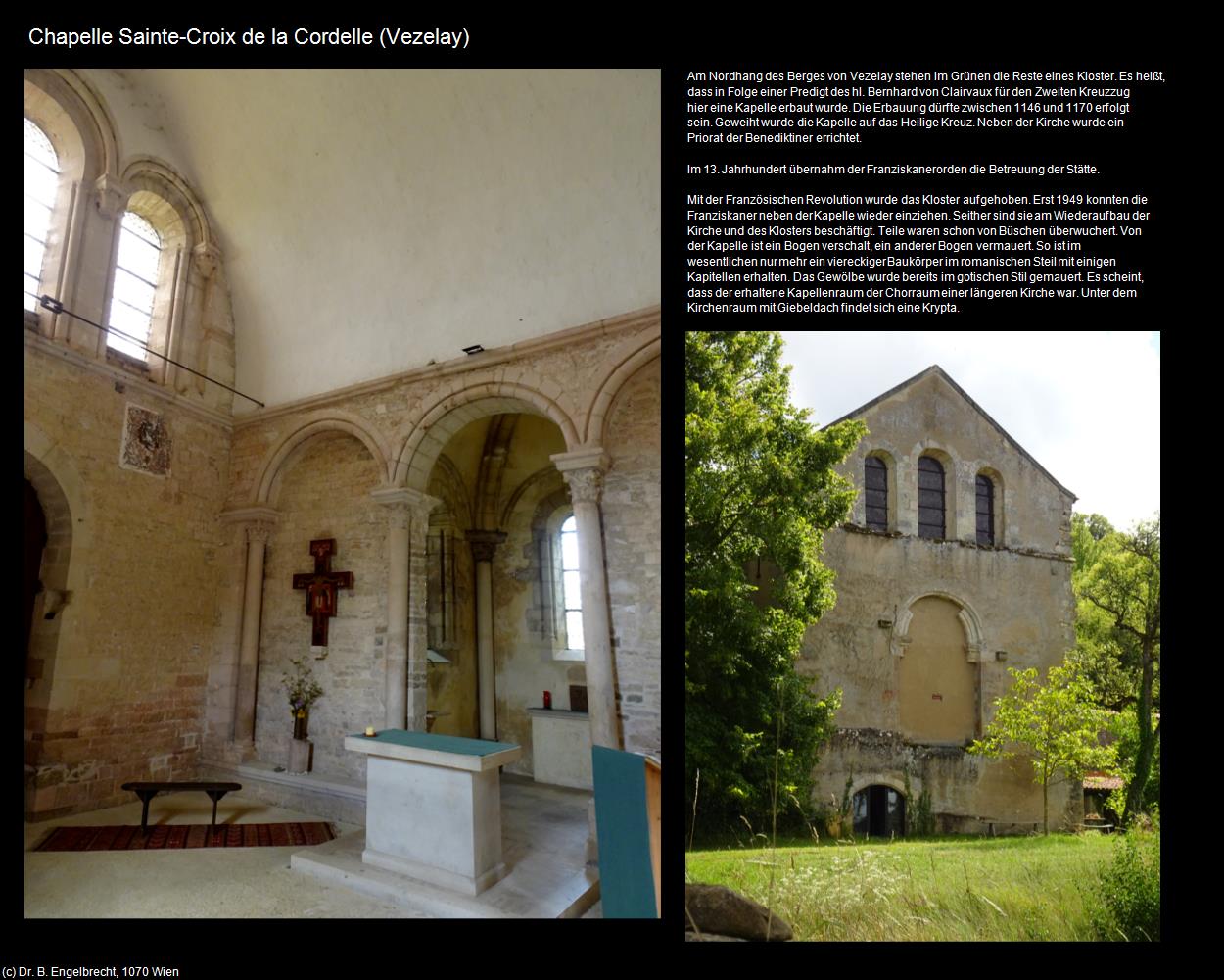 Chapelle Sainte-Croix de la Cordelle (Vezelay (FR-BFC)) in Kulturatlas-FRANKREICH