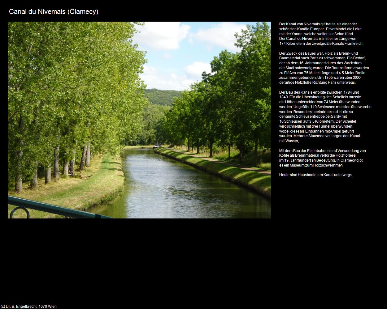 Canal du Nivemais (Clamecy (FR-BFC)) in Kulturatlas-FRANKREICH