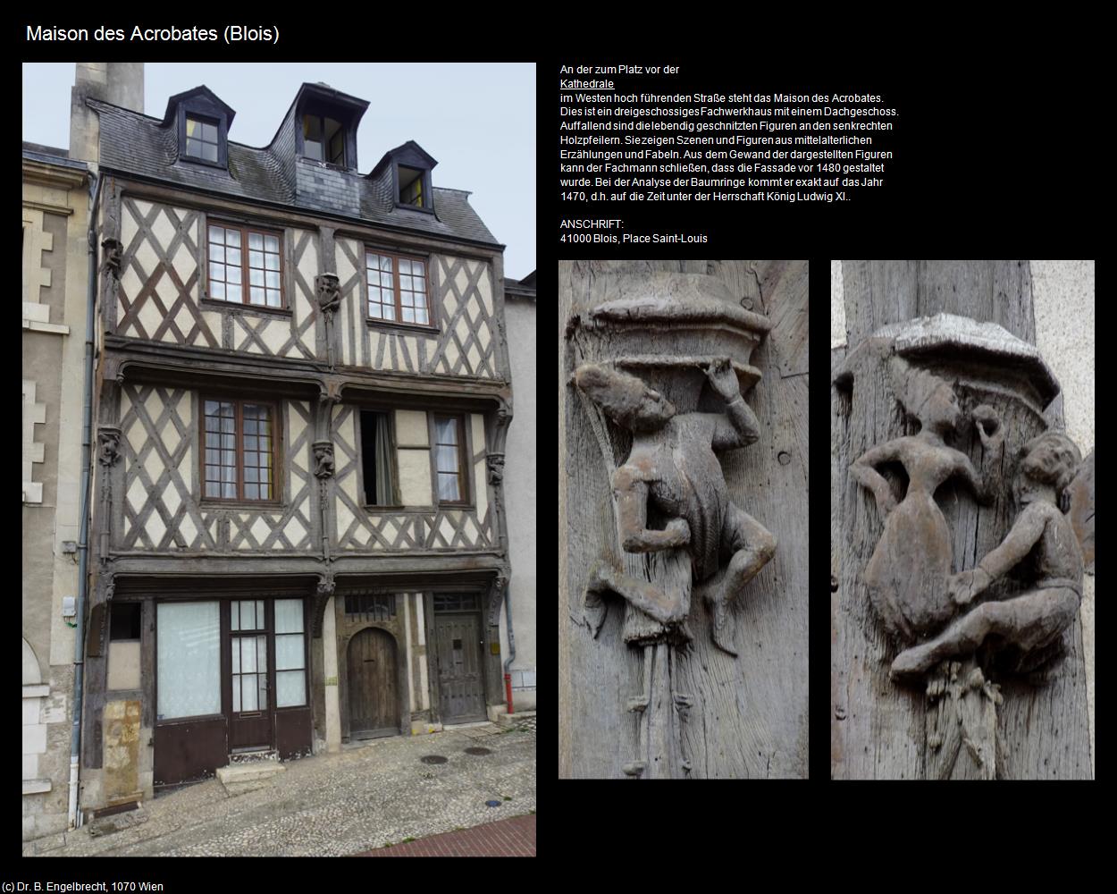Maison des Acrobates (Blois (FR-CVL)) in Kulturatlas-FRANKREICH(c)B.Engelbrecht