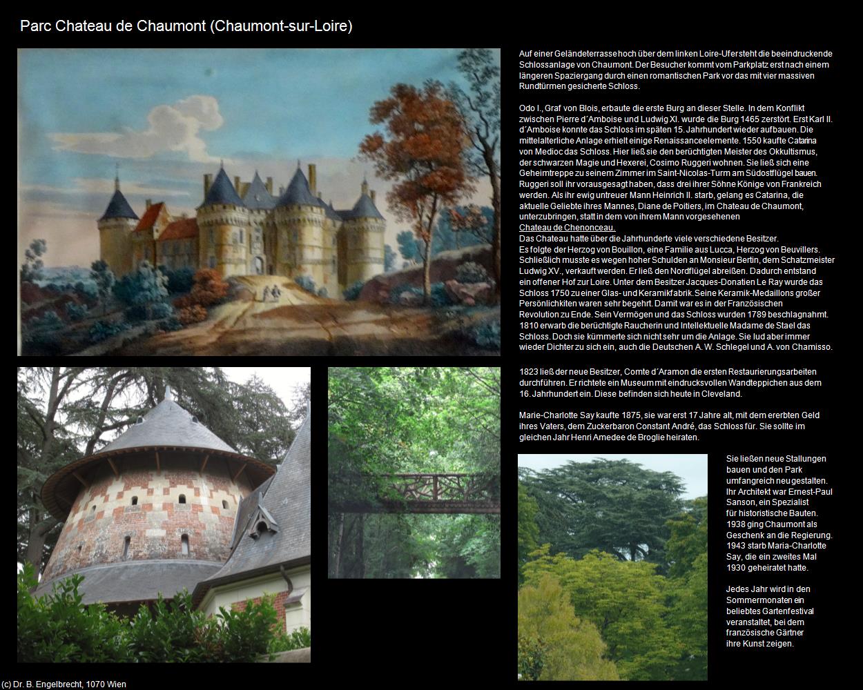 Parc Chateau de Chaumont (Chaumont-sur-Loire (FR-CVL)) in Kulturatlas-FRANKREICH(c)B.Engelbrecht