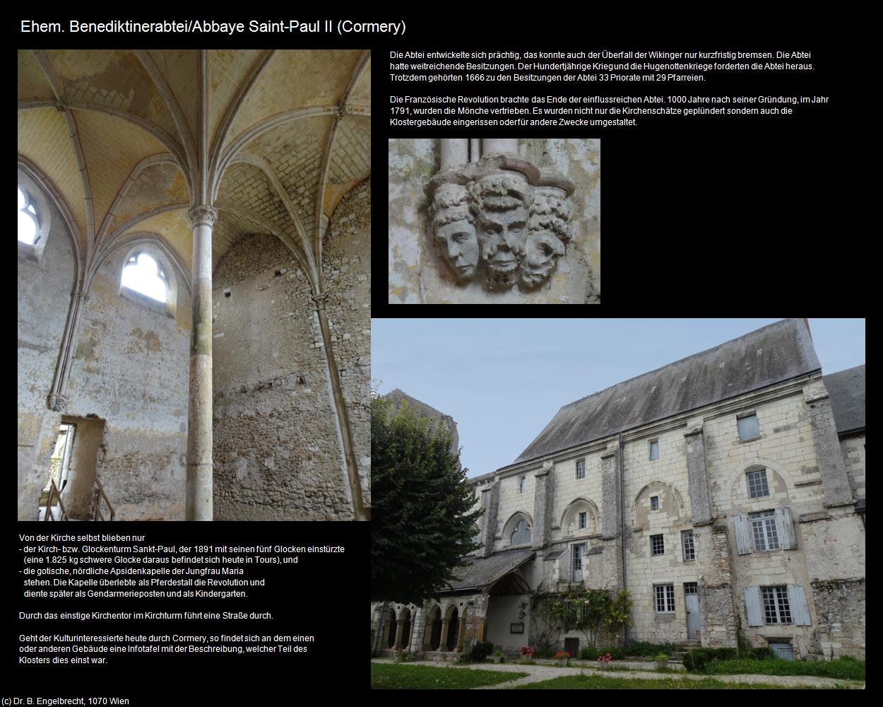 Abbaye Saint-Paul II (Cormery (FR-CVL)) in Kulturatlas-FRANKREICH