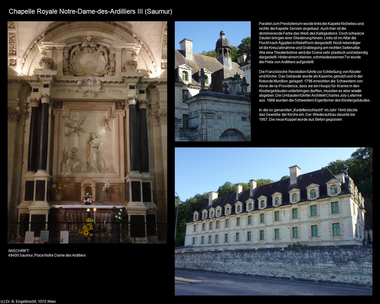 Chapelle Royale Notre-Dame-des-Ardilliers III (Saumur (FR-PDL)) in Kulturatlas-FRANKREICH