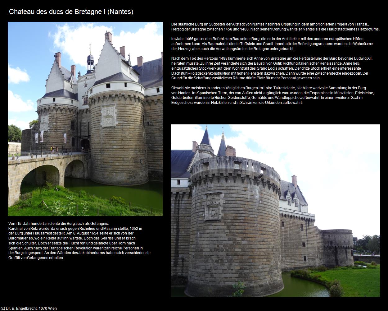 Chateau des ducs de Bretagne I (Nantes (FR-PDL)) in Kulturatlas-FRANKREICH