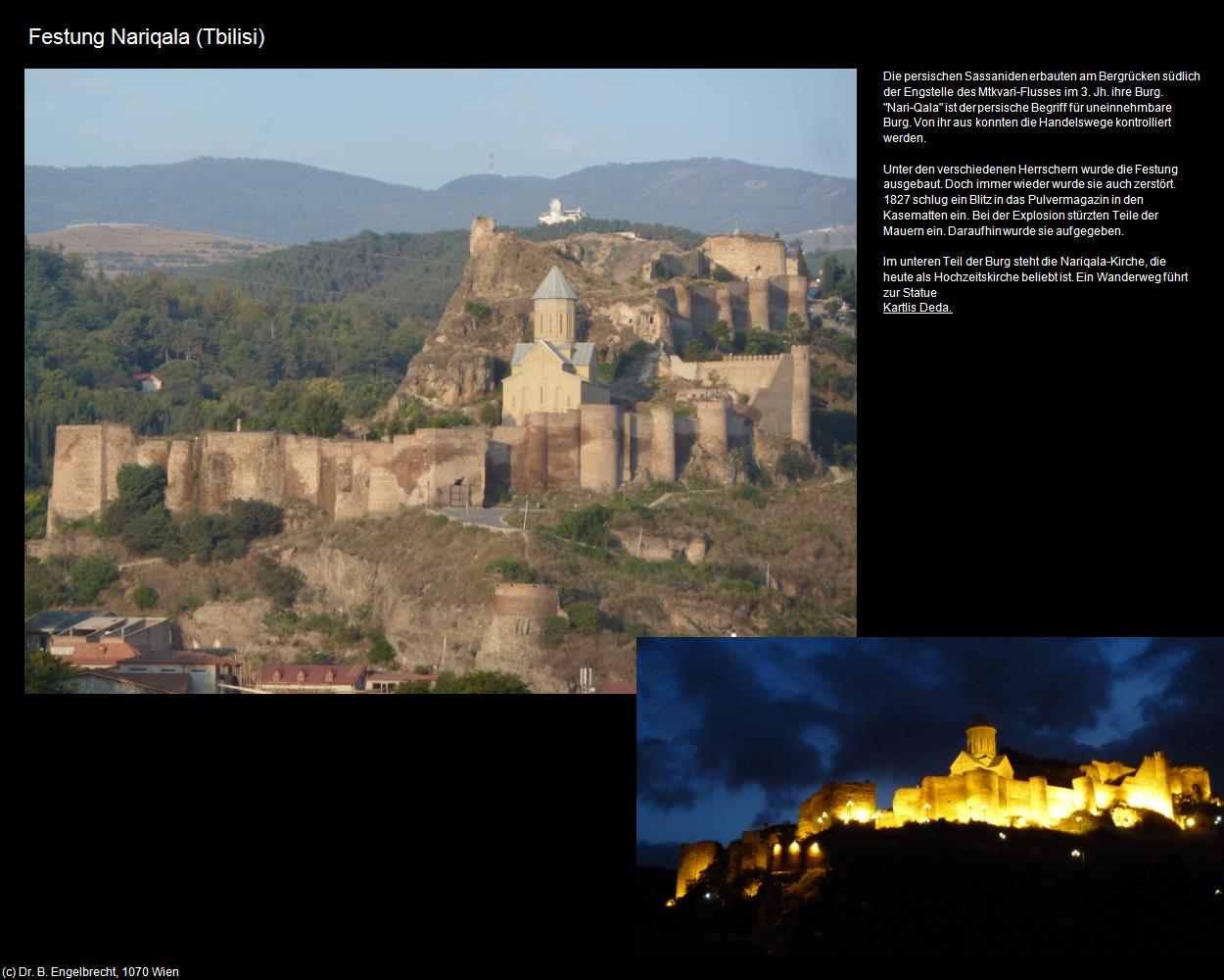 Festung Nariqala  (Tbilisi) in GEORGIEN(c)B.Engelbrecht