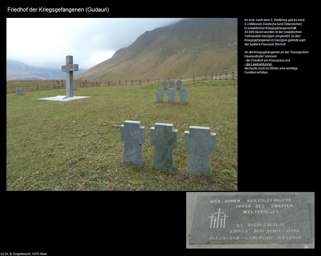 Friedhof der Kriegsgefangenen  (Gudauri) in GEORGIEN(c)B.Engelbrecht