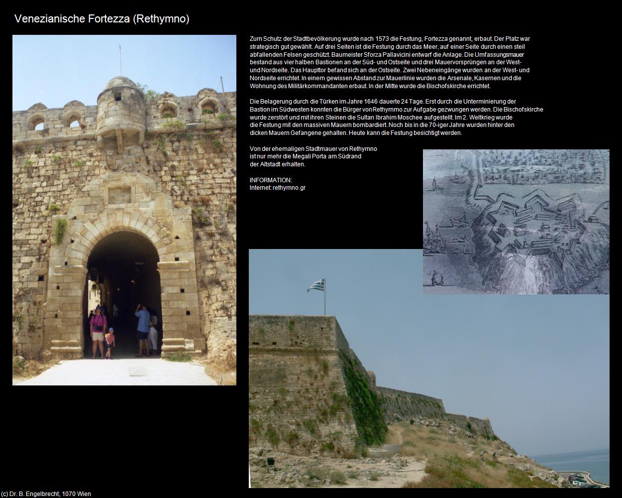 Venezianische Fortezza  (Rethymno) in KRETA und SANTORIN