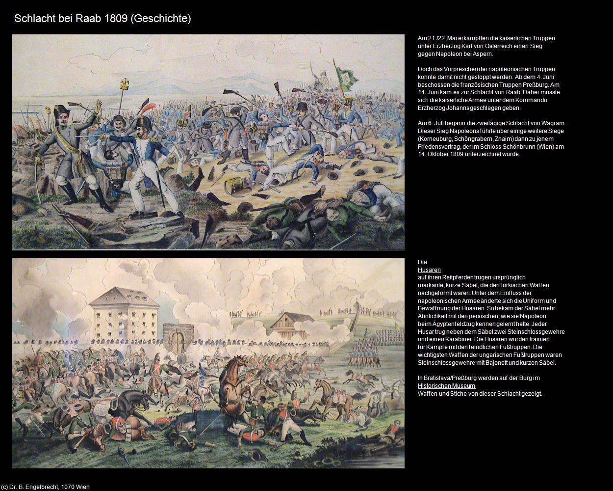 Schlacht bei Raab 1809 (Györ|Raab) in UNGARN (c)B.Engelbrecht