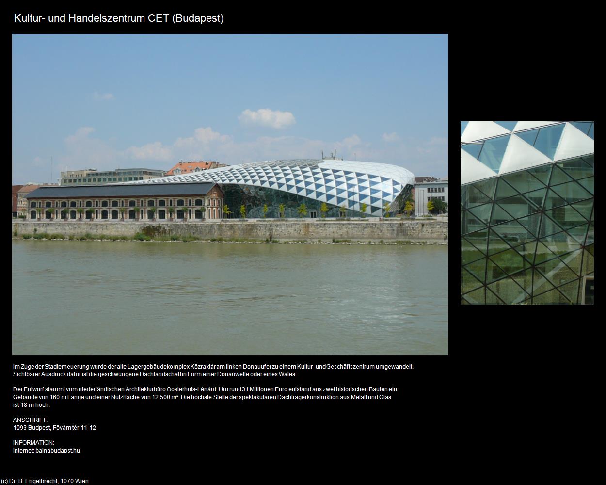Kultur- und Handelszentrum CET  (Budapest) in UNGARN 