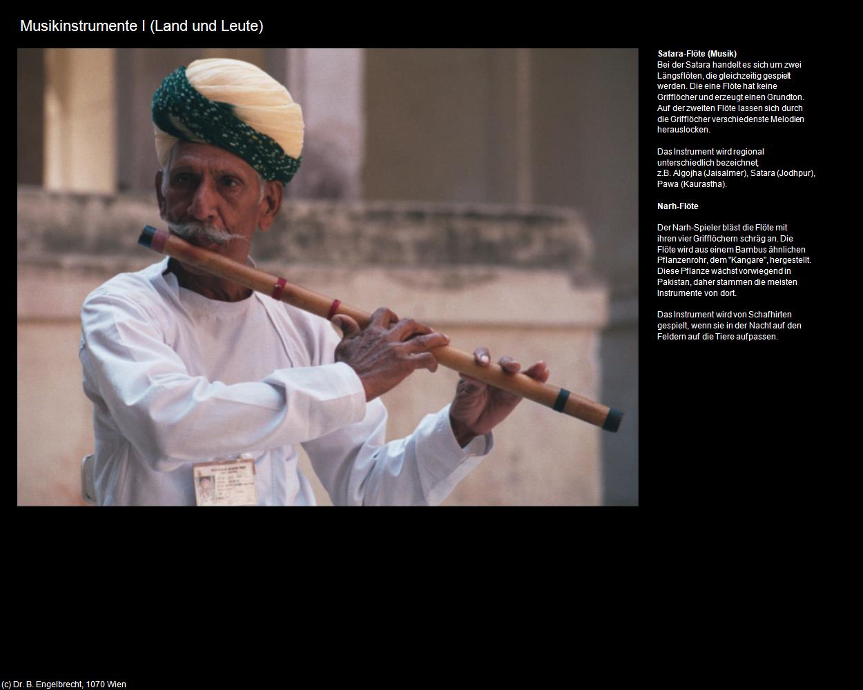Musikinstrumente I (Rajasthan-Musik) in Rajasthan - das Land der Könige