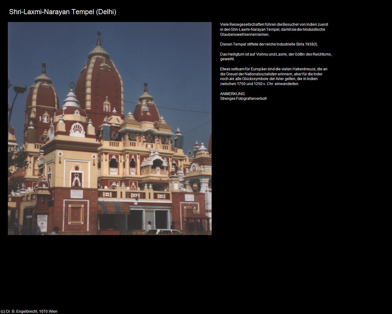 Shri-Laxmi-Narayan Tempel (Delhi) in Rajasthan - das Land der Könige