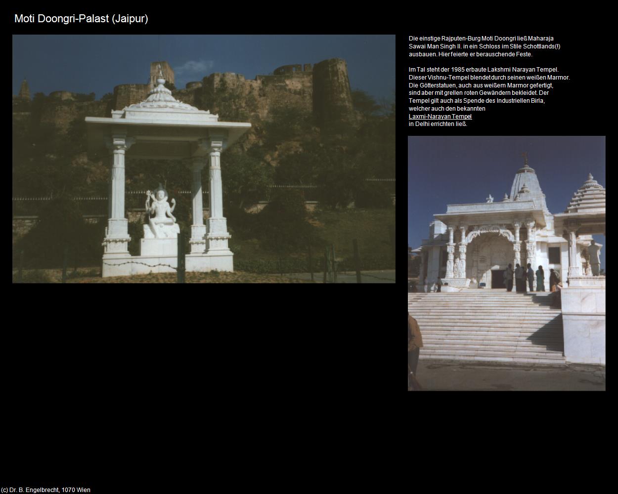 Moti Doongri-Fort (Jaipur) in Rajasthan - das Land der Könige(c)B.Engelbrecht
