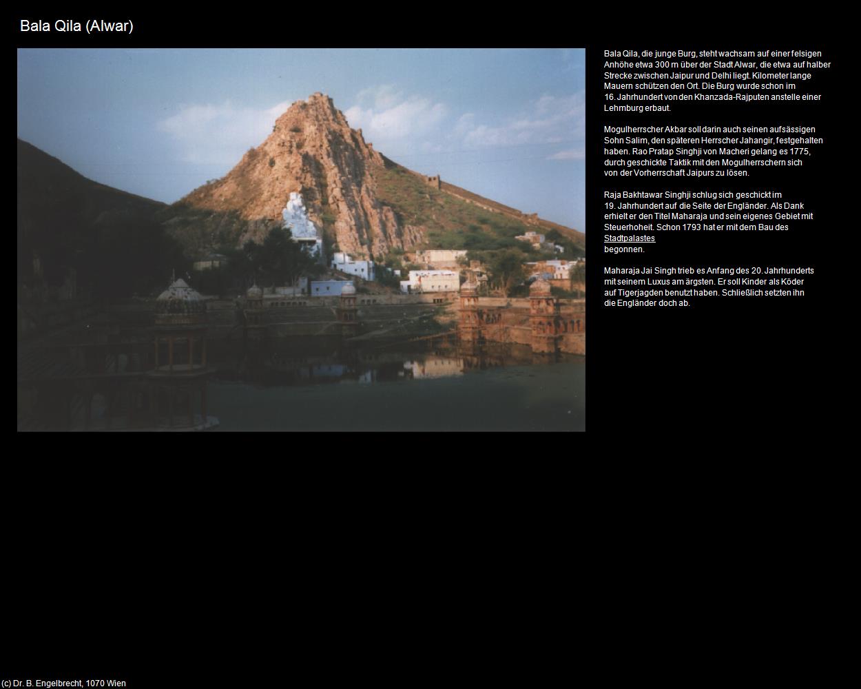 Bala Qila (Alwar) in Rajasthan - das Land der Könige(c)B.Engelbrecht