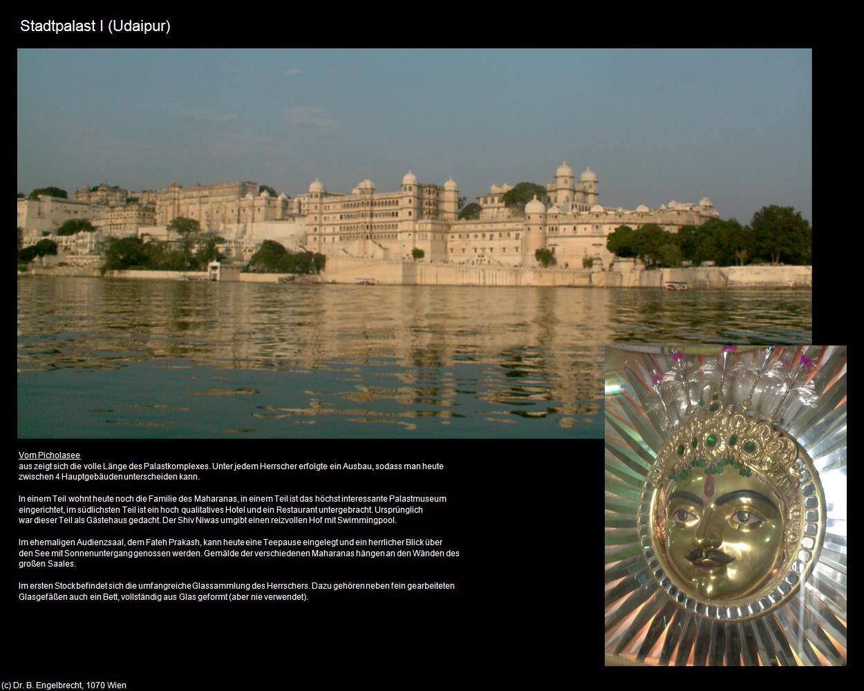 Stadtpalast I    (Udaipur) in Rajasthan - das Land der Könige(c)B.Engelbrecht