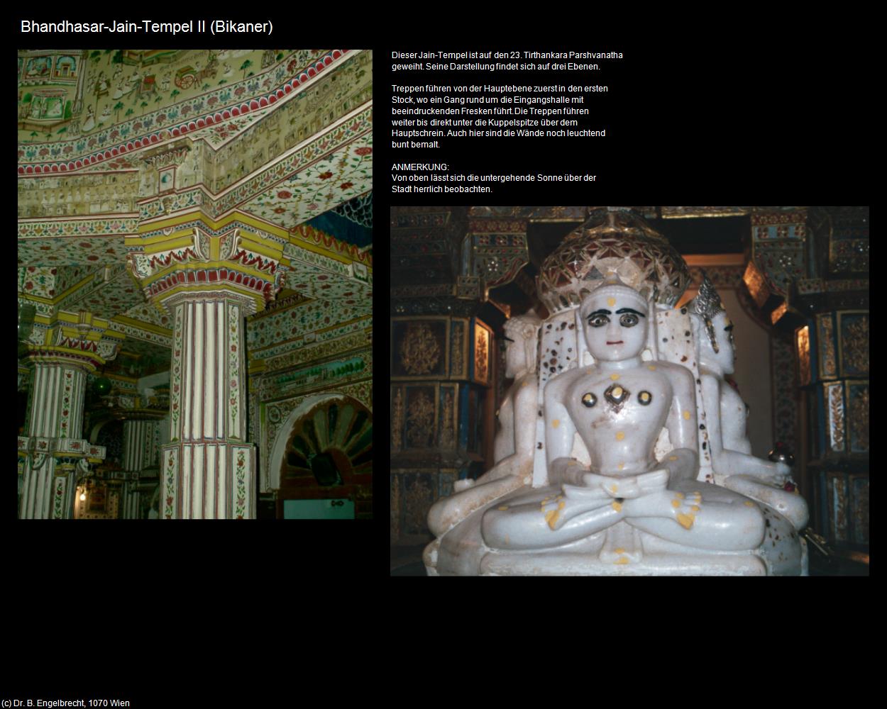 Bhandhasar-Jain-Tempel II  (Bikaner) in Rajasthan - das Land der Könige
