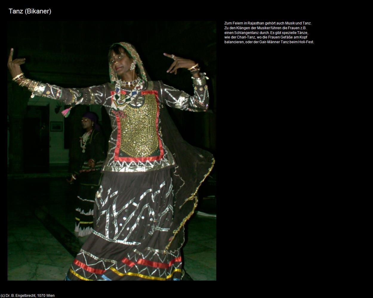 Tanz (Bikaner) in Rajasthan - das Land der Könige