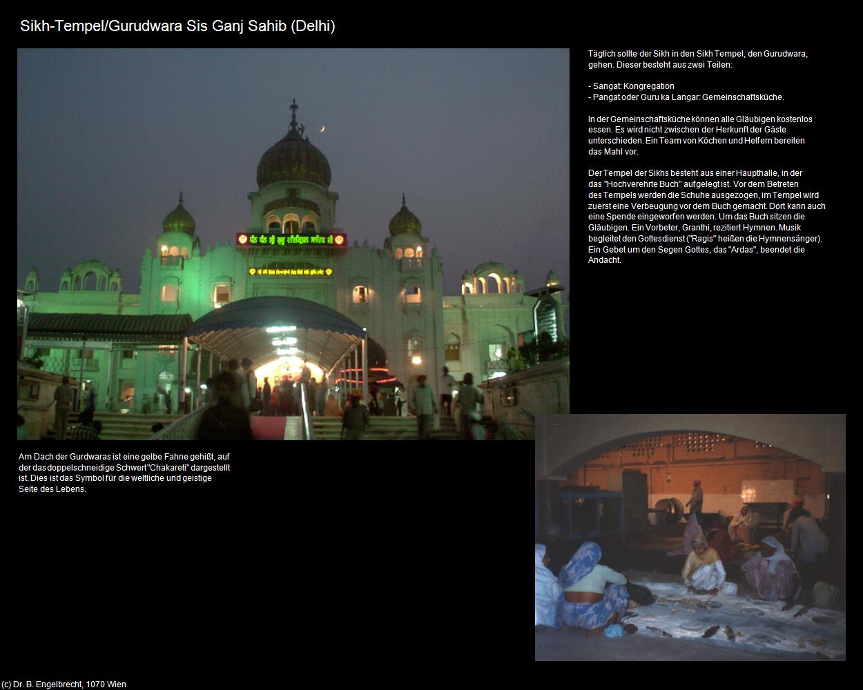 Sikh-Tempel (Delhi) in Rajasthan - das Land der Könige