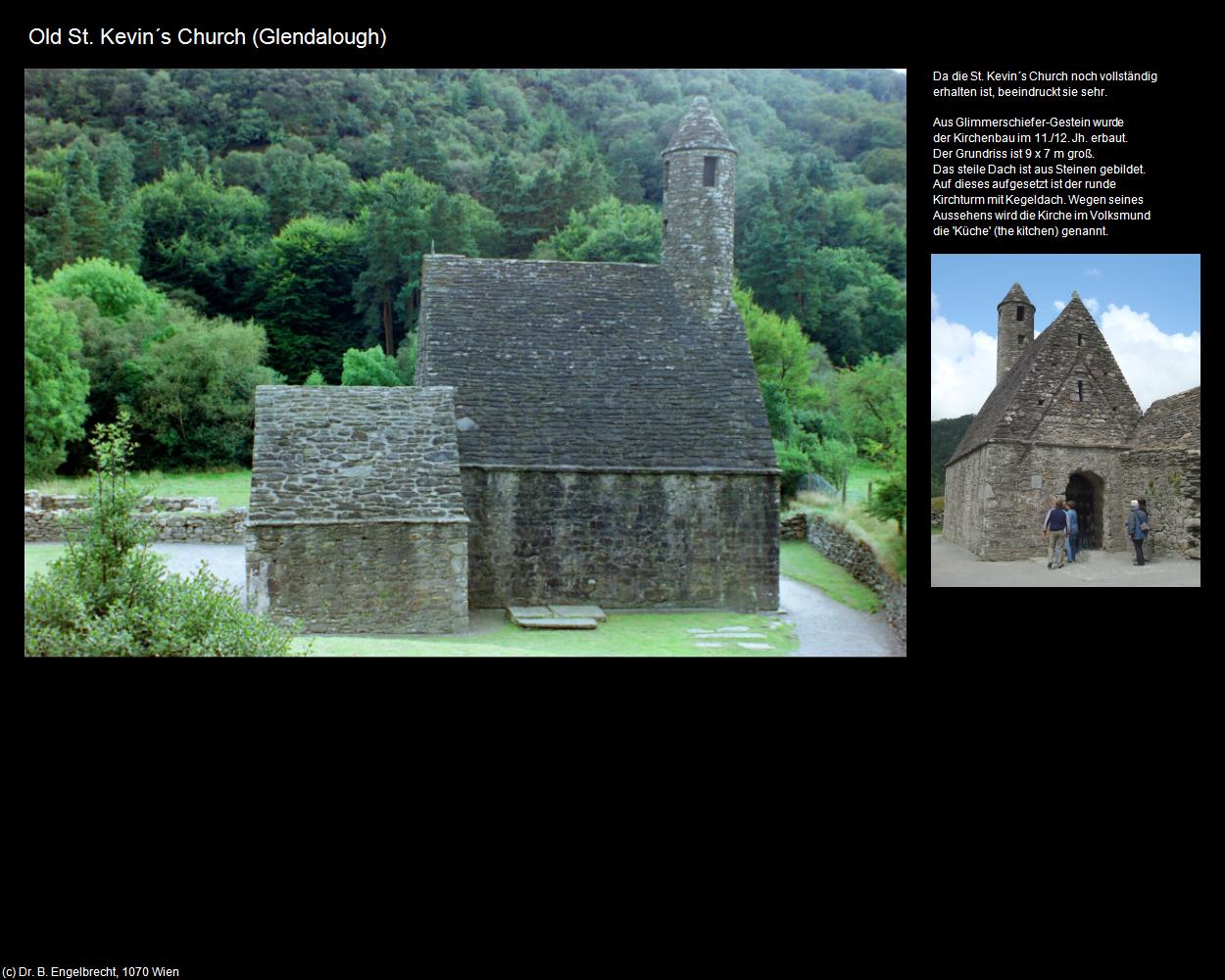 Old St. Kevin‘s Church (Glendalough) in IRLAND-die grüne Insel