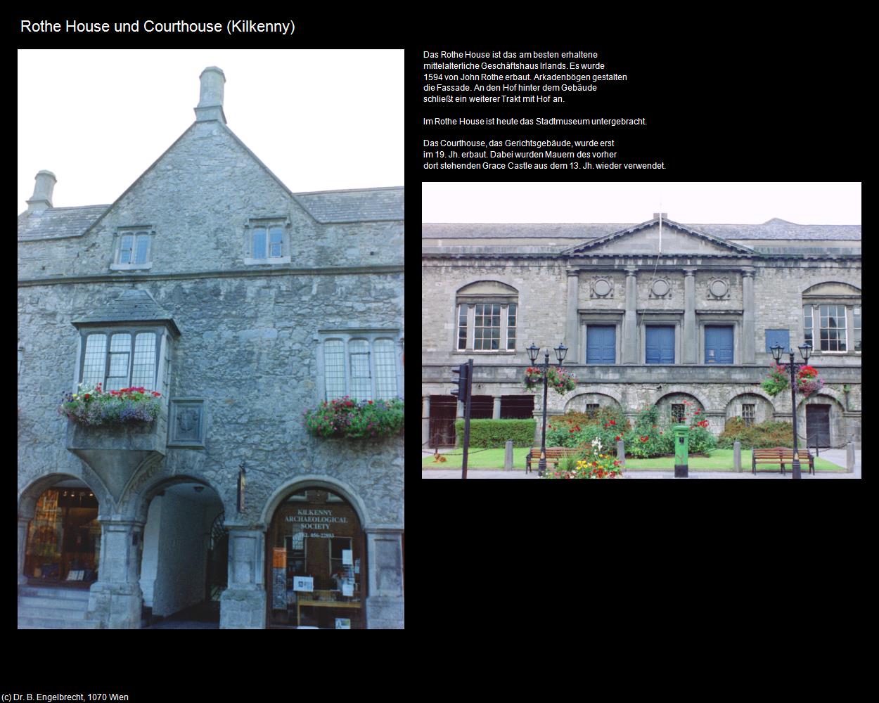 Rothe House und Court House (Kilkenny) in IRLAND-die grüne Insel