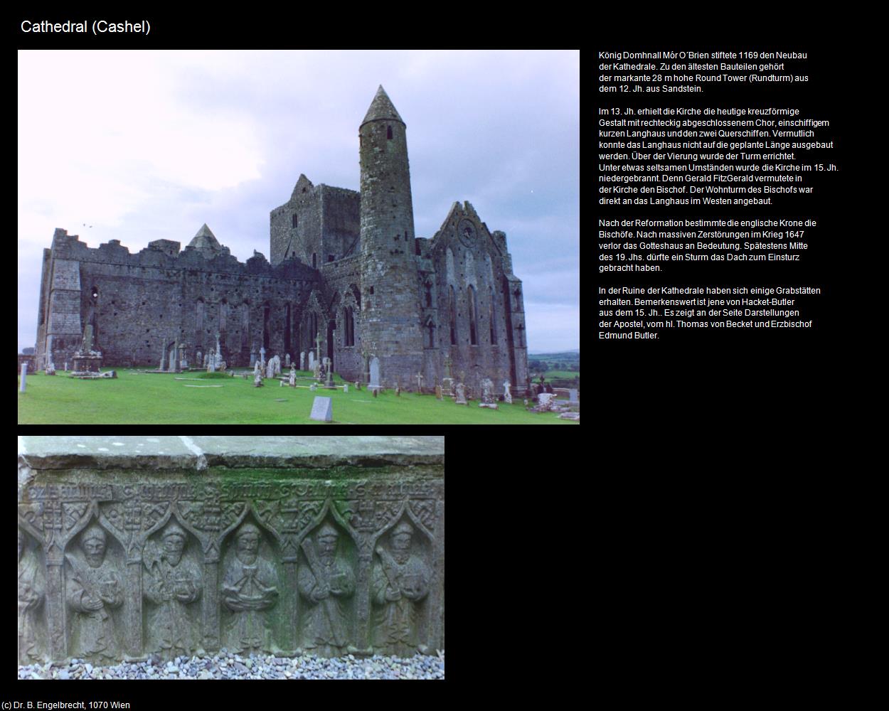 Einstige Kathedrale (Cashel) in IRLAND-die grüne Insel